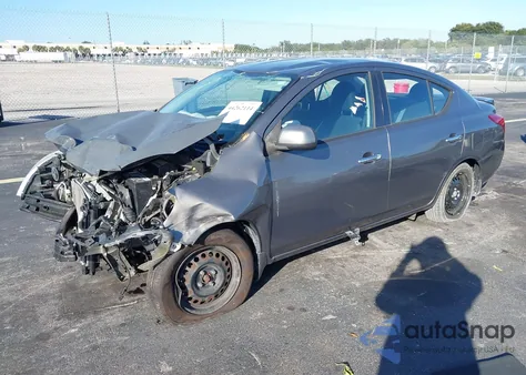 2014 Nissan Versa 1.6 Sv из США, поврежденный, VIN 3N1CN7AP8EL873138